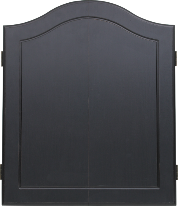 Black MDF Dart Board Cabinet